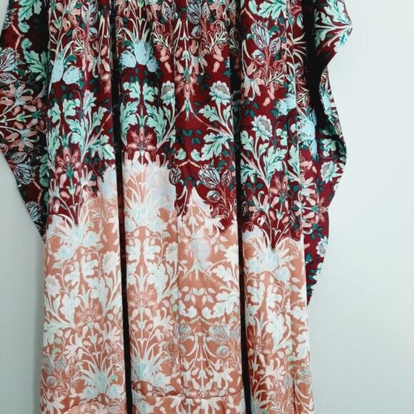 Gorgeous Free People Neutrals Floral Midi Maxi Dress Small - Picture 14 of 16